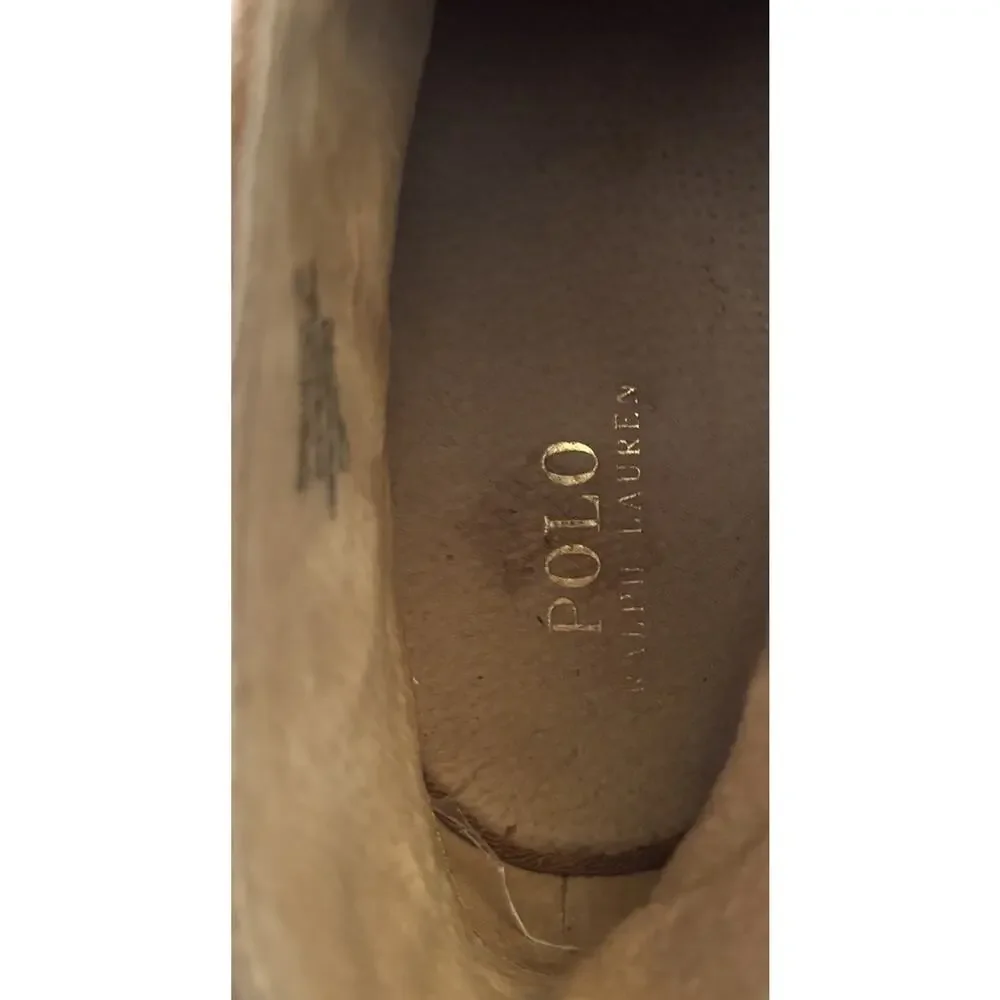 Polo Ralph Lauren Torrington Brown Suede Chukka Desert Boots Men's Size 11 D